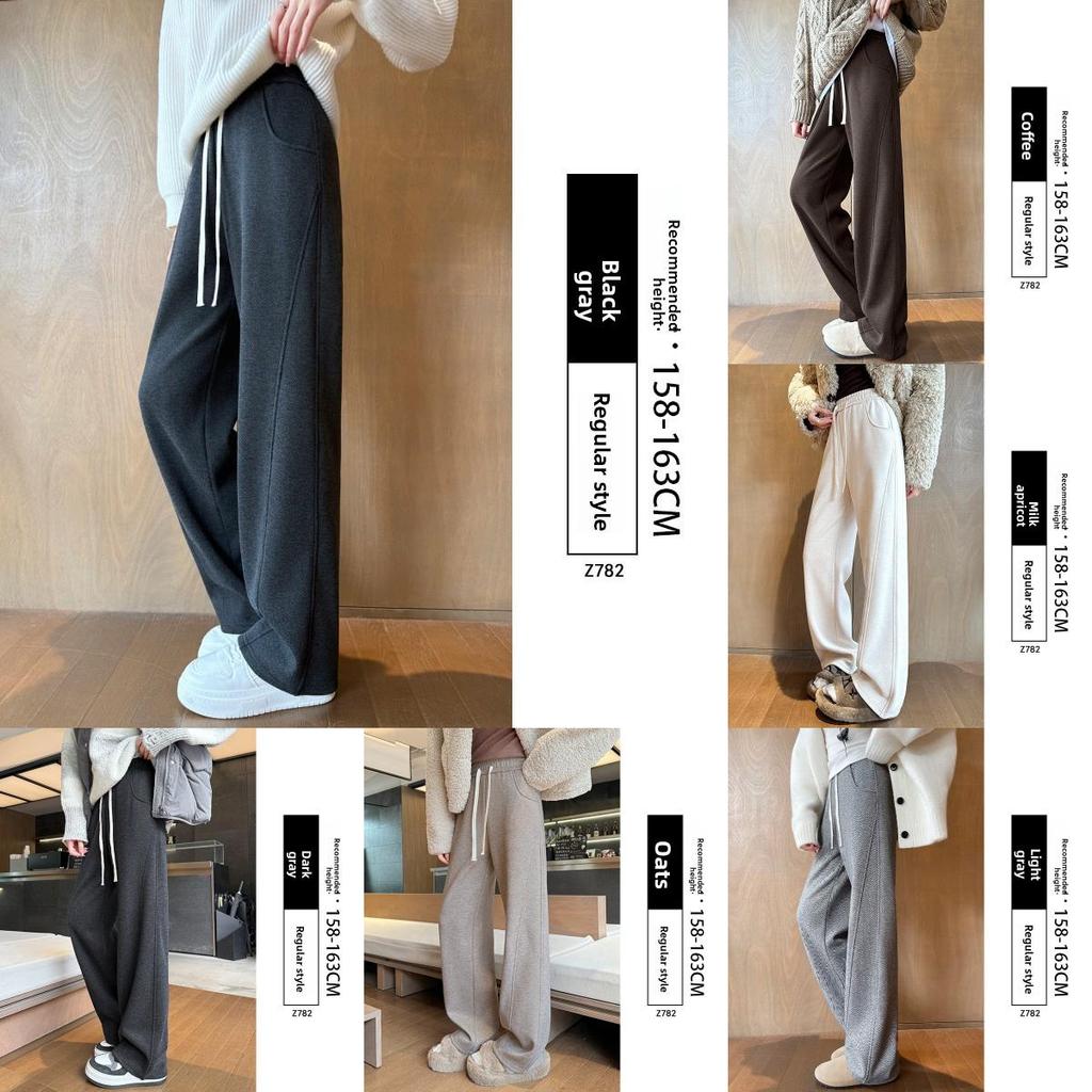 High Waist Trousers For Women With Straight Leg Design For Casual Spring Wear