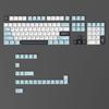 114 Keys Ink Blue Double Shot PBT Keycaps Cherry Profile Custom Keyboard Key Caps for Gateron MX Switches Gaming Keyboards