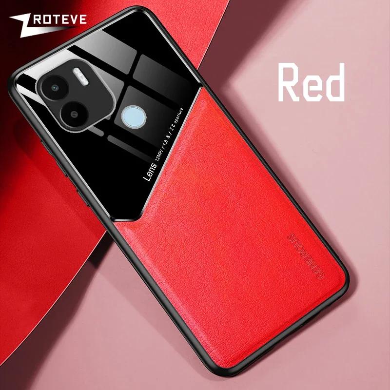 

Для RedmiA2 Plus Чехол Zroteve PU кожаный автомобильный магнитный жесткий чехол для ПК для Xiaomi Redmi A1 A2 Plus Xiomi RedmiA1 A1Plus чехлы для телефонов For Redmi A3 красный