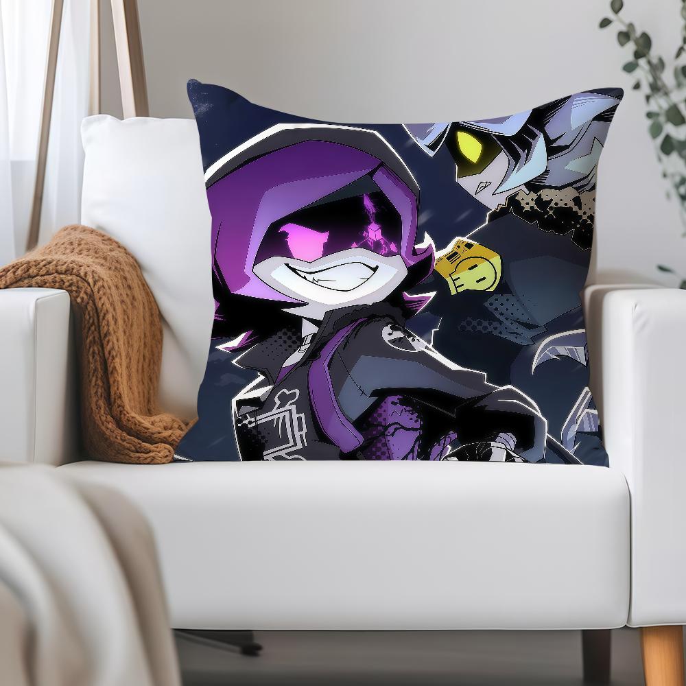 Anime M-murder D-drones Pillow Case Applicable Space For Guest Rooms Interiors Cars Office House Decoration