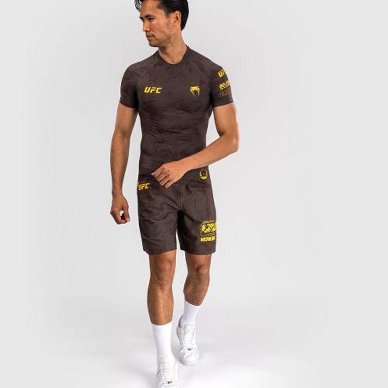 Quick-Dry Breathable Compression T-Shirt Boxing MMA Fitness Training Running Gym Workout Top