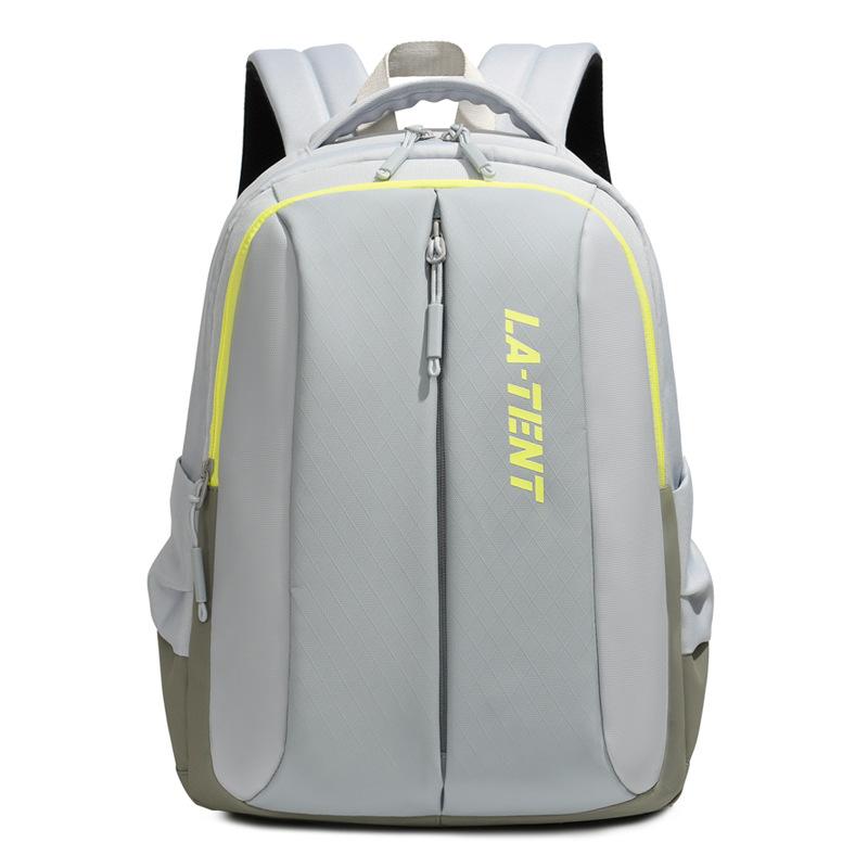 Contrast Color Backpack Men's Large Capacity Multi-compartment Schoolbag Women's Outdoor Sports Travel Backpack