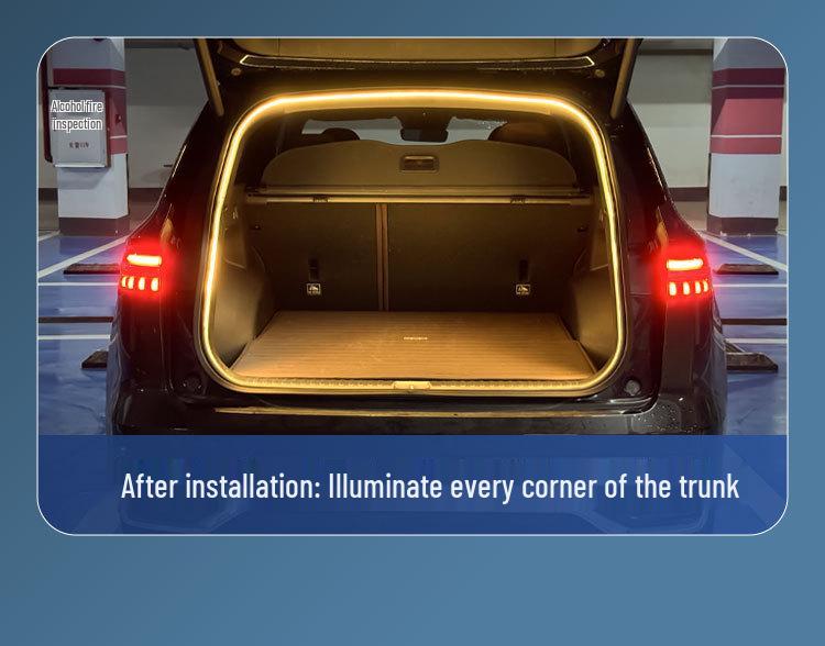 Compatible with Geely Xingyue L, Binyue, Boyue L, and Xingyao 8: Ambient LED Trunk and Tail Box Light.