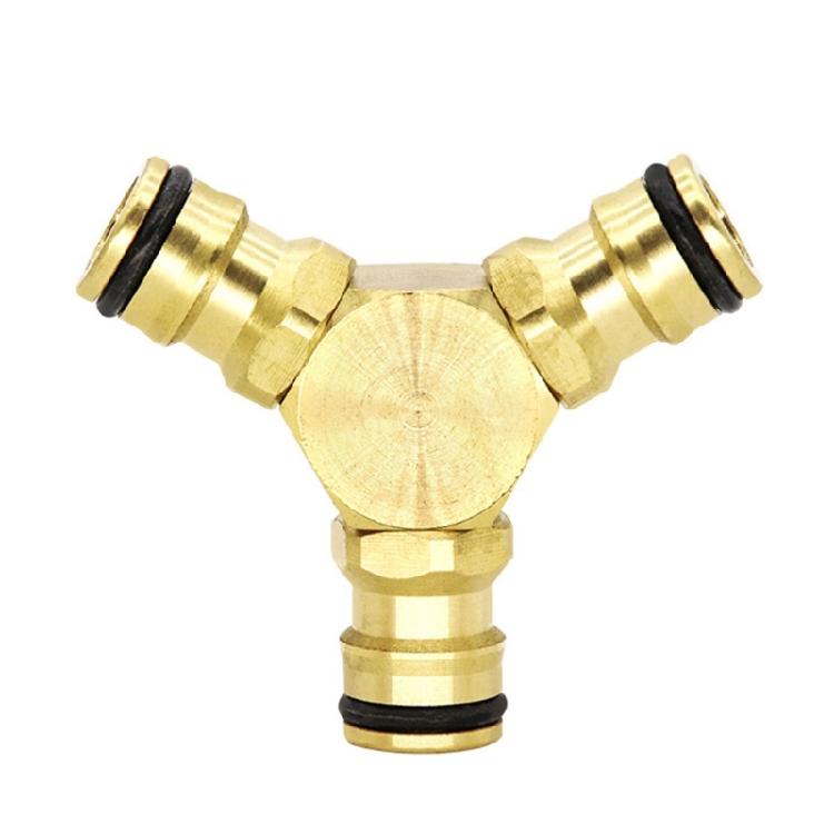 

Strong Three Port Aluminum Car Wash Connector Rapid Switches Brass Water Distribution for Standard Hoses & Sprays Guns