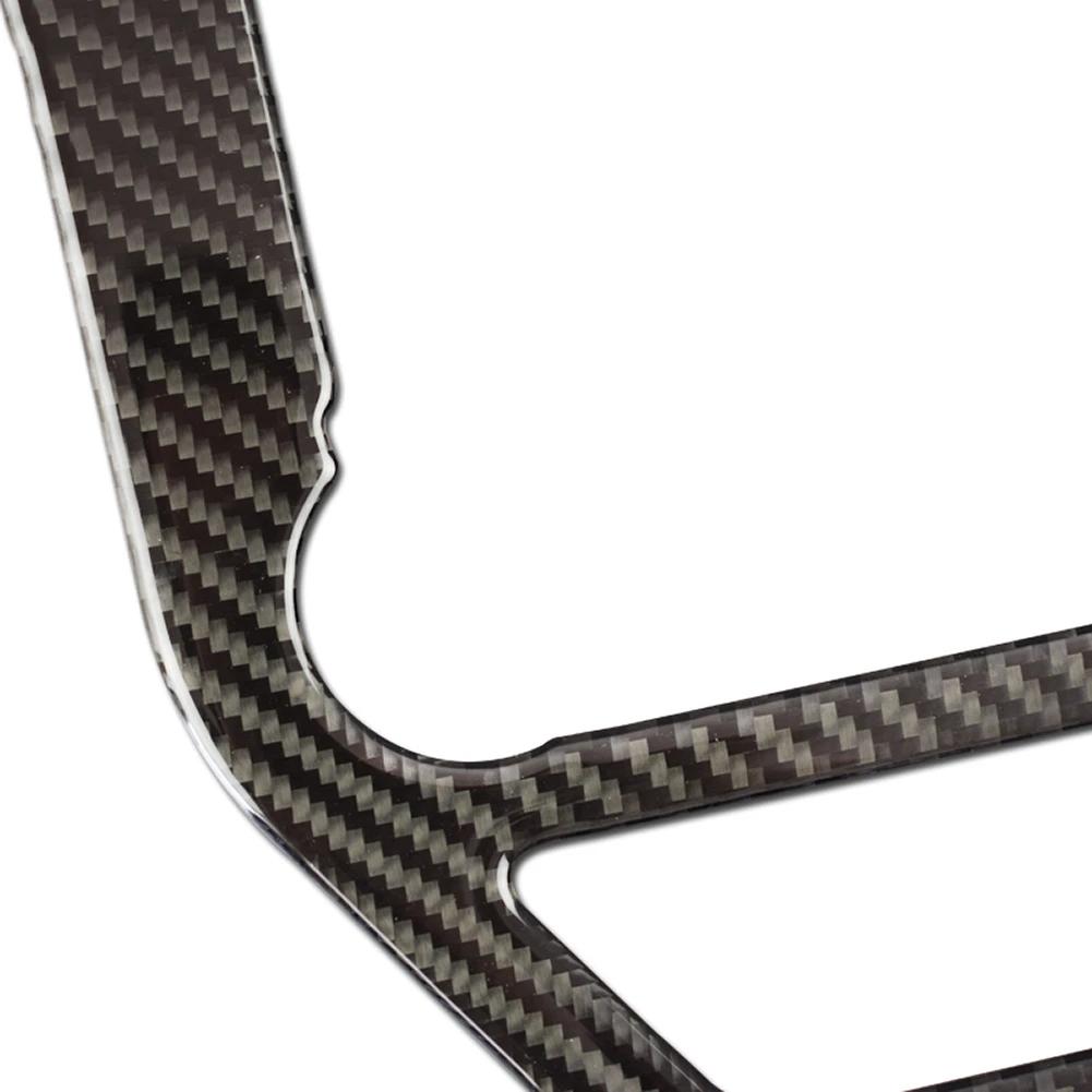 Carbon Fiber Multi-media Konsole Abdeckung Aufkleber Panel Trim Dekoration Für Ford Mustang 2015 2016 2017 2018 Auto