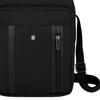 Victorinox Werks Pro Cordura Crossbody Laptop-Tasche für Herren und Schwarz Damen, Wasserabweisend, Langlebig, Leicht, Lässig, Ein Schultergurt, Crossbody,