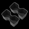 Anti-slip Pad For Water Cup Holder For Hyundai Santa Fe Third Row Door Side Cup Holder Cup Box Shock-Absorbing Storage Tray Z7W9