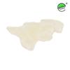 Natural White Sheepskin 110-120cm - sheared size 110-120cm