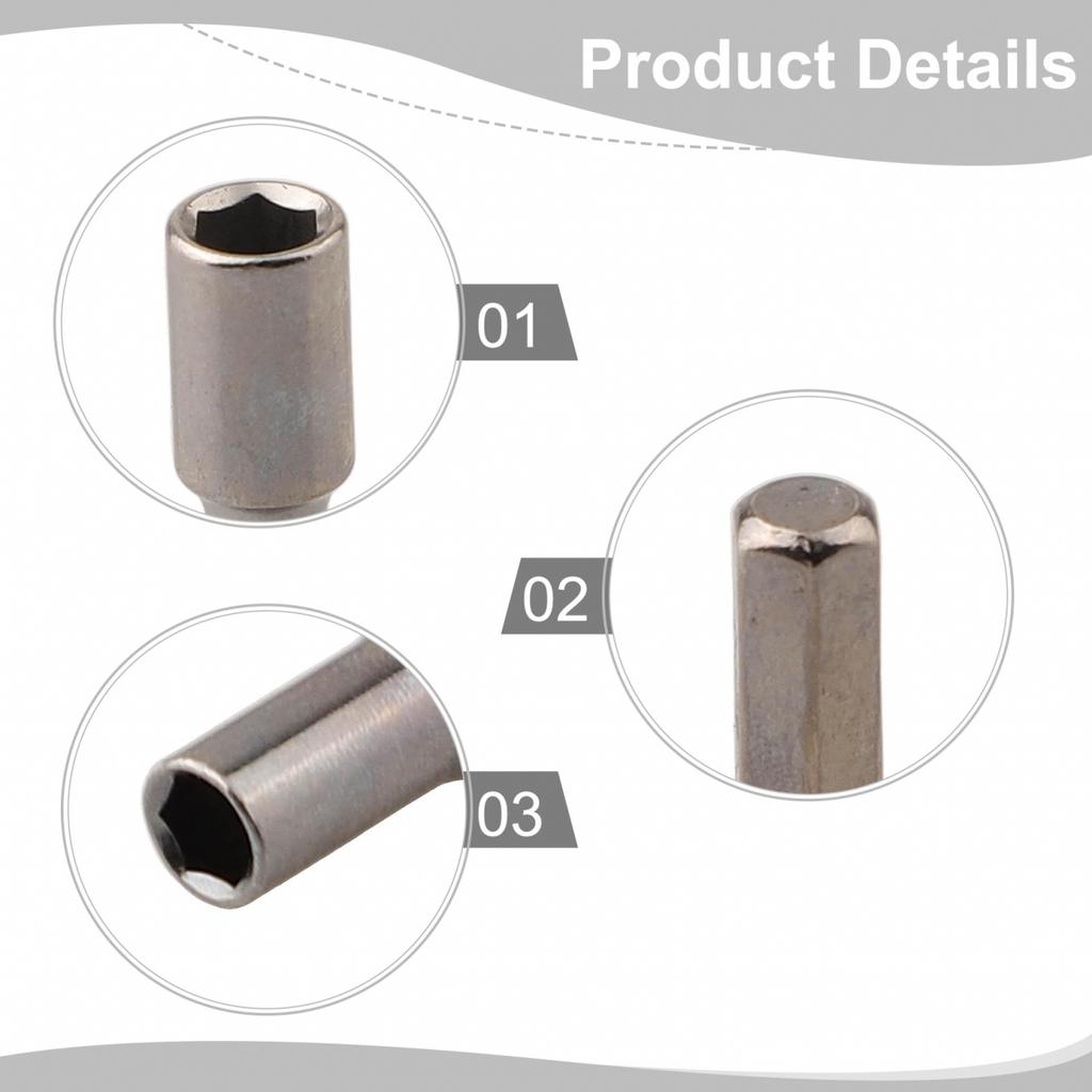 Hausreparatur Sechskant-Wandleradapter Sechskant-Stecknussadapter Sichere Verbindung