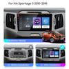 2din Car Radio Multimedia Player Carplay Auto GPS Navigation DSP WIFI NO DVD For KIA Sportage 2010 2011 2012 2013 2014 2015 2016