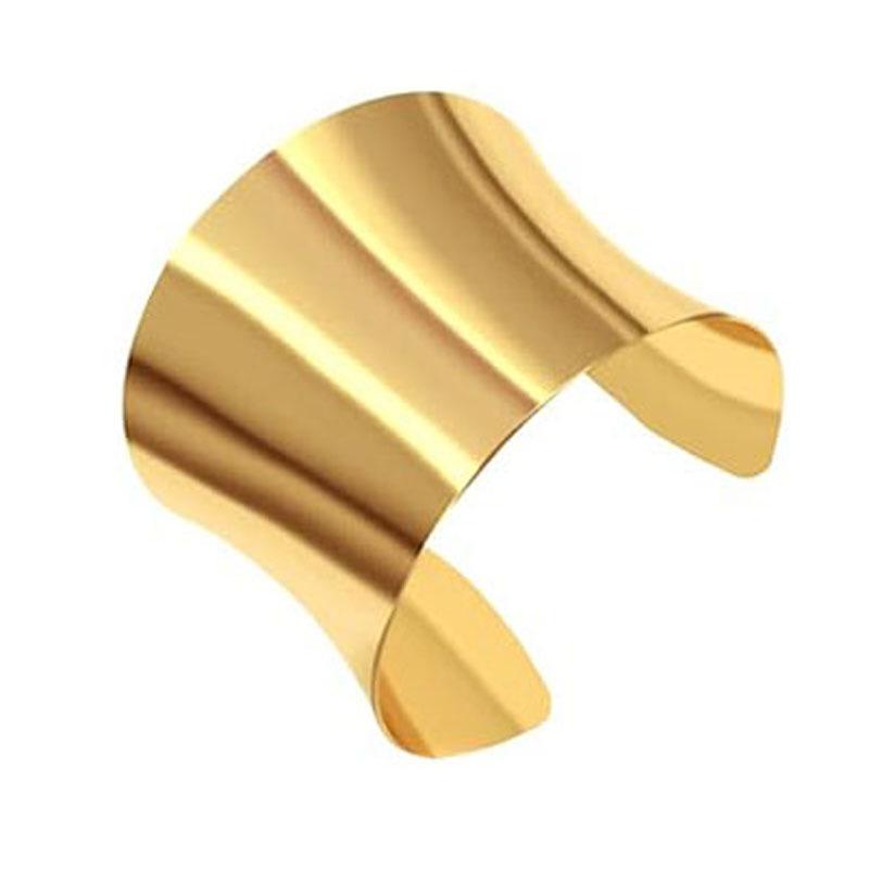 Trendy Geometric Multi-layer Metal Bracelet: High-end, Fashionable European & American Style