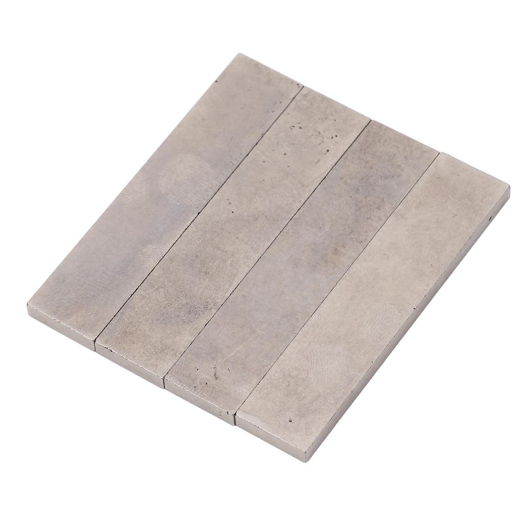 4PCS Electric Guitar Pickup Bars Alnico 5 Humbucker Magnet Bar Replacement for Double Coil Pickups