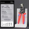 SN Series 7.5-inch Ratcheting Crimping Pliers Set - Multifunctional Cold Terminal Pliers and Mold Accessories.