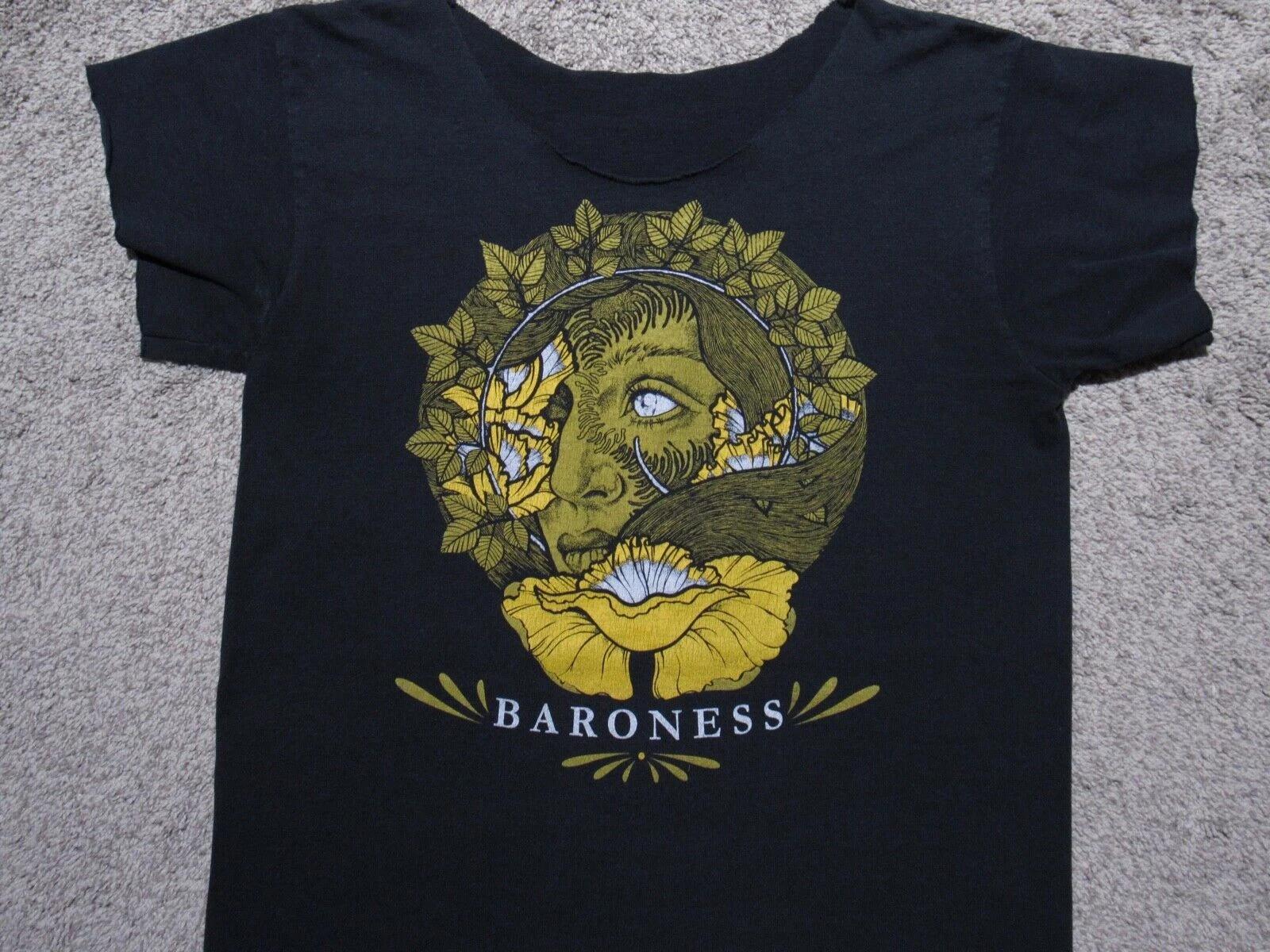 Baroness Band Black T-Shirt Cotton Unisex Gift For Men Women DN20 XXXL