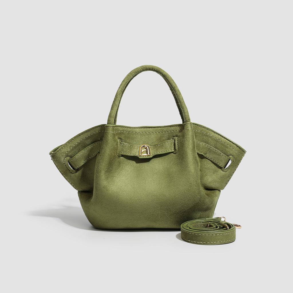 Frosted Portable Small Bag Women 2025 New Fashion Versatile Large Capacity Commuter Bag Dumpling Bag Tide