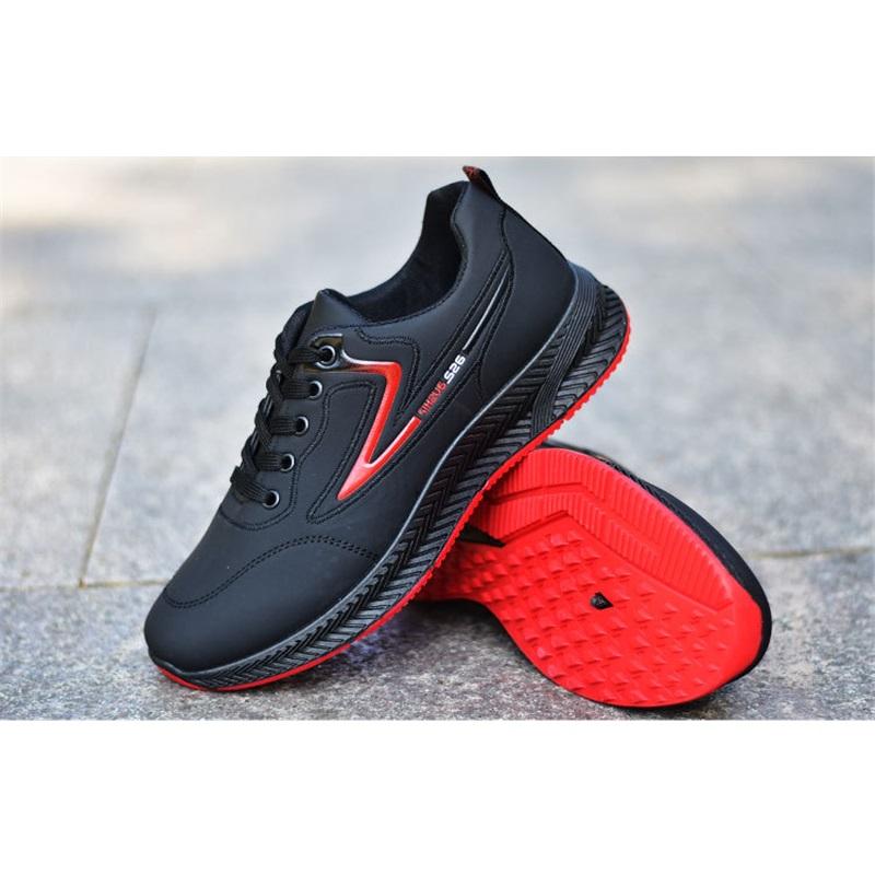 Men's Waterproof Sports Shoes Leather Casual Air Cushion Running Men's Shoes Sneakers