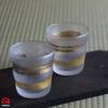 Aderia Premium Nippon Geschmack Goldfisch Feuerwerk 345ml Felsen Gemacht in Geschenk Ein Whiskeyglas perfekt für die Feier des 60. und anderer besonderer Anlässe Glas, Japan,