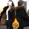 Padded Jacket Women's Short Winter Velvet Lamb Velvet Thickened Jackets