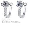 Wedding Jewelry 1 Pair Women Cuff Earrings Stud Rhinestone Ear