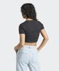 Adidas Rib Crop Tee - Black / Ii8057