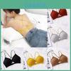 Contemporary Women Threaded Bralette Crop Top With Sexy Style Elastic Material And Unique Features