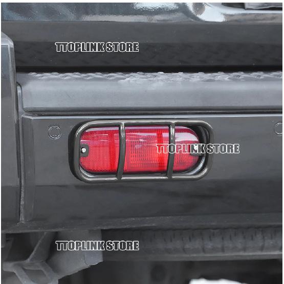 Exterior Rear Fog Lamp Protection Decoration Cover for Jeep Grand Commander 2006-2010 Car Accessories
