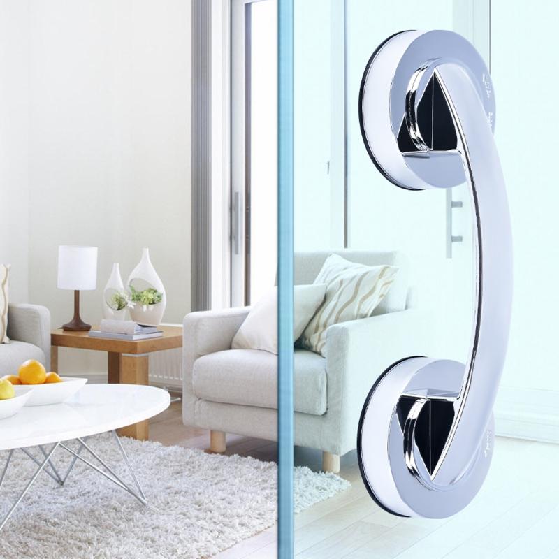 Safety Hand Rail Support Shower Grab Bar with Anti-slip Grip Bathroom Senior Assist Bath Handle Suction Grab Bars