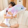 Colorful Whale Throw Pillow Plush Toy Doll Aquarium Dolphin Doll Girl Cute Doll
