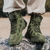 New Tactical Boots Men's Large Size Breathable Non-slip Wear-resistant Outdoor Camping Jungle Desert Training Hiking Shoes