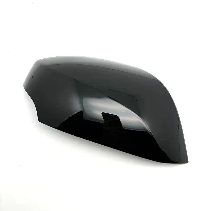 For Renault Megane MK3 2008-2015 Car Rearview Side Mirror Cover Wing Cap Exterior Door Housing Trim Replacement ABS Carbon/Black