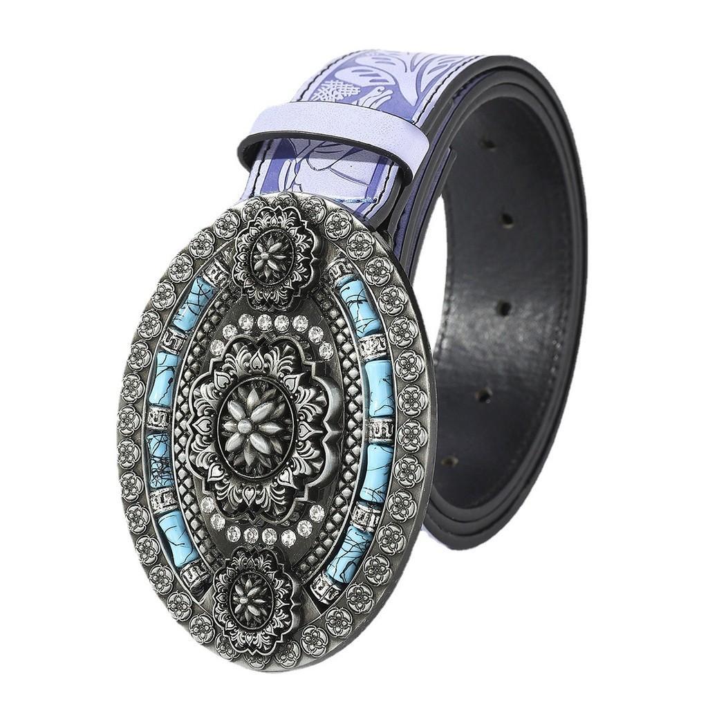 Винтажный расшитый бисером женский этнический стиль трансграничный декоративный пояс богемный китайский художественный экзотический пояс 115cm