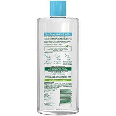 Simple Water Boost Micellar Cleansing Water Sensitive Skin 400ml (13.5 Oz)