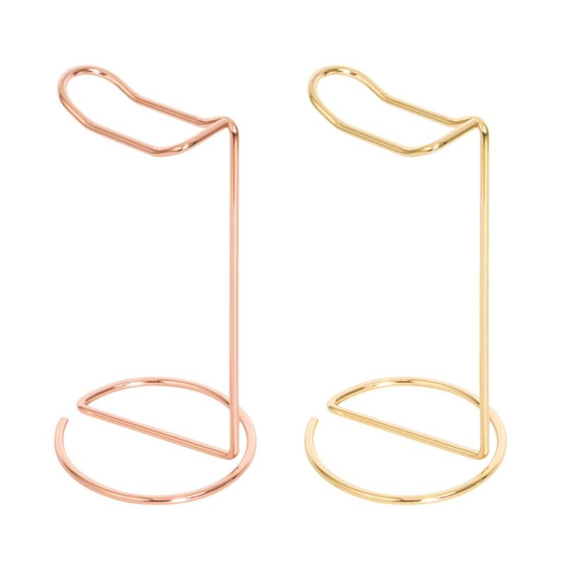 Headsets Stand Metal Headphones Holder Durability for Music Lovers Gamers and Office Professionals