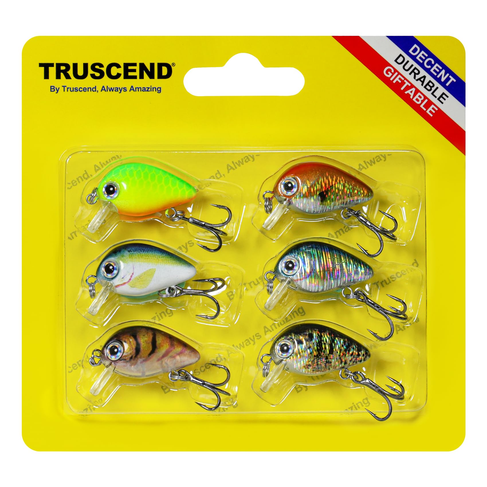 

TRUSCEND Denmori crankbaits are the ultimate family fishing perfect for beginners and Features a a unique weight design that ensures stability in the