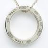 Used TIFFANY&Co. Necklace 1837 Circle Silver925 3.8g Silver Pendant