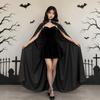 Solid Color Shawl Cape Chiffon Neck Cape Shawl Funny Hallowmas Cloak  Party