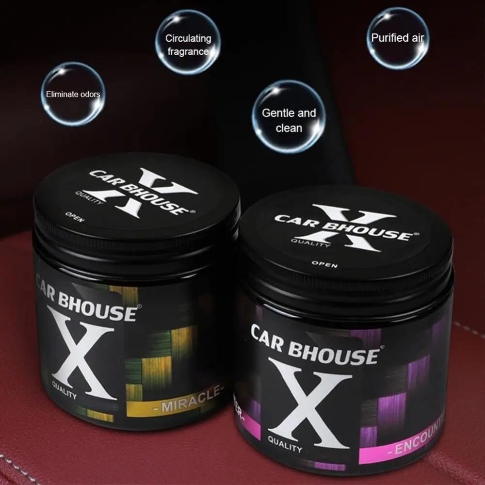 220g Car Air Freshener Long-Lasting Lemon Rose Lavender Flavor Car Scent Light Fragrance Compact Car Odor Eliminator