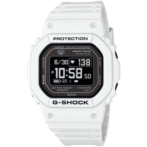 Casio Watch G-Shock G-SQUAD Heart Rate Monitor with Bluetooth DW-H5600-7JR Men's White