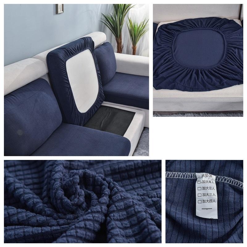 

Thicken Elastic Sofa Cover For Living Room Solid Color Furniture Protector Sofa Cushion Cover Slipcover Removable Couch Covers Backrest Cover