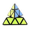10 Kinds Qiyi 3X3X3 Pyramid Speed Magic Cube Professional Magic Cube Puzzles Colorful Educational Toys For Children