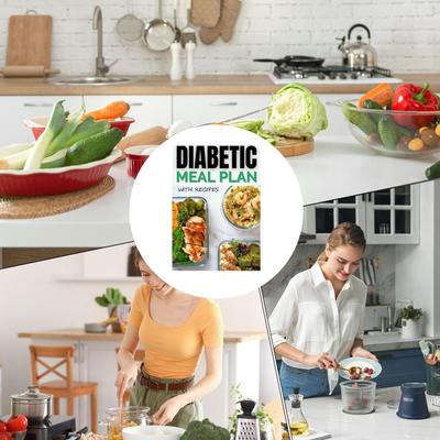 1 sztuka Lista Produktów dla Diabetyków Zdrowe Produkty Spożywcze Lista Składników Odżywczych Przewodnik po Żywności Laminowany Planer Posiłków 91 Stron Domowe Zdrowe Artykuły