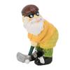 Garden Gnome Ornament Cute Vintage Resin Gnome Statue for Outdoor Yard Decoration