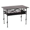 ZISIZ Outdoor Adjustable Folding Camping Table