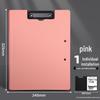 Morandi A4 Black PP Foam Clipboard - Thick, Student-Friendly Writing Board 