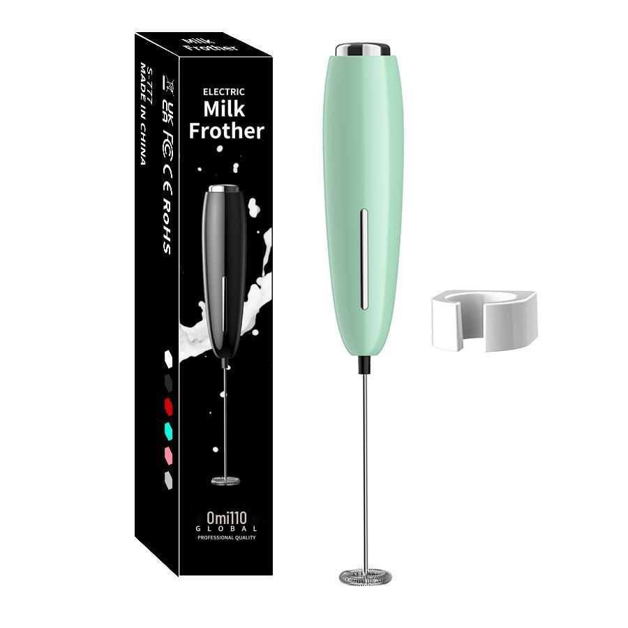 Electric Milk Frother & Mini Whisk - Portable Coffee Frother & Egg Beater