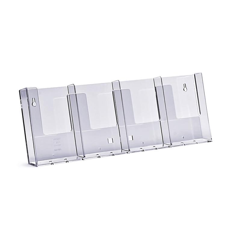 Leaflet stand pocket 4 x DL (99x210mm)