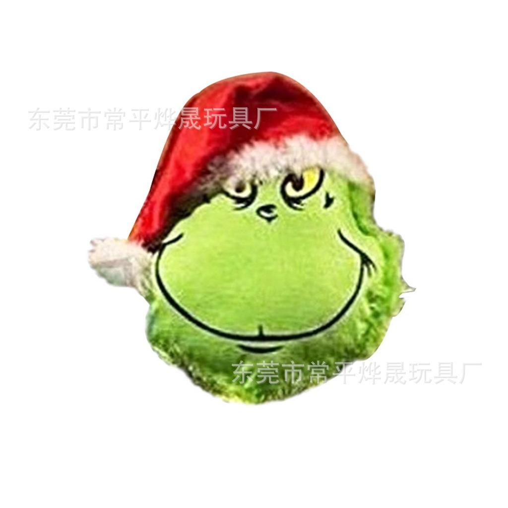 New Grinch Christmas tree decorations Green Monster Doll Christmas Decoration Cute Cartoon Hanging