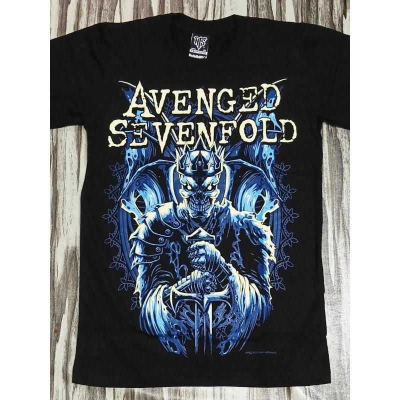 Alternative Metal Band Avenged Sevenfold A7X Graphic Print T-Shirt Streetwear Fashion Tee Women Men Casual Oversized Cotton Tops