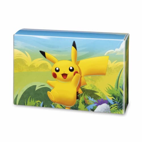 Overseas Pokemon Center Double Deck Case Pikachu's Adventure