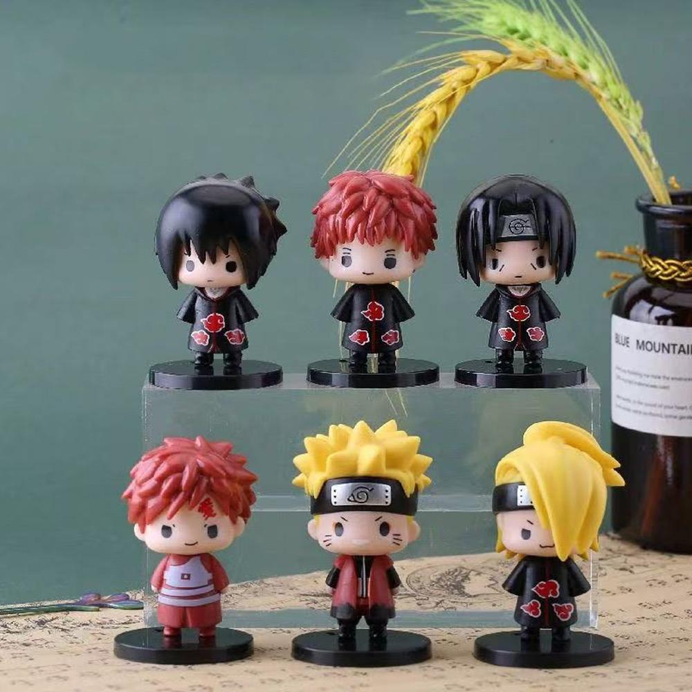7CM Naruto Uzumaki Akatsuki Deidara Figure Anime NARUTO Shippuden Animation Model Toy Gift Collection Decoration Ornaments PVC